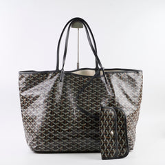 Goyard St Louis GM Tote Black