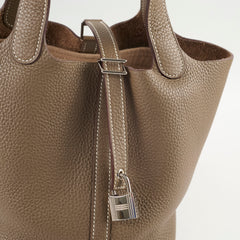 Hermes Picotin 18 Etoupe SHW A Stamp