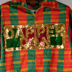 Gucci Fuelled Dapper Dan Track Jacket Orange/Green Size S