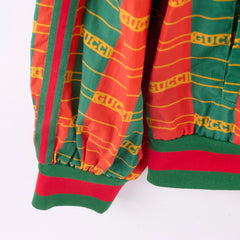 Gucci Fuelled Dapper Dan Track Jacket Orange/Green Size S