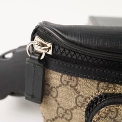 Gucci Supreme Eden Black Belt Bag
