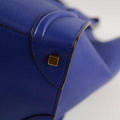 Celine Luggage Blue Mini