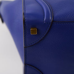 Celine Luggage Blue Mini