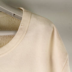 Gucci Cotton Jersey Sweatshirt Cream Size M