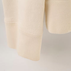 Gucci Cotton Jersey Sweatshirt Cream Size M