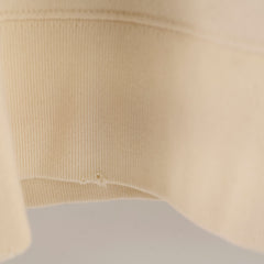 Gucci Cotton Jersey Sweatshirt Cream Size M