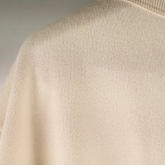 Gucci Cotton Jersey Sweatshirt Cream Size M