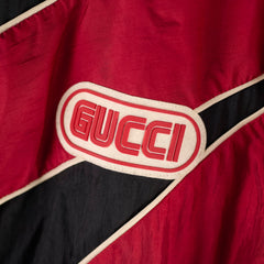 Gucci Spiritismo Windbreaker Nylon Jacket Black/Red Size L