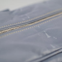 Prada Nappa Antique Bowling Bag Light Blue