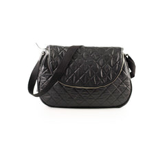 Chanel Coco Cocoon Nylon Expandable Bag Black