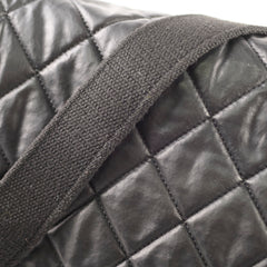 Chanel Coco Cocoon Nylon Expandable Bag Black