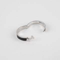Hermes Clic HH Bracelet Noir Mat - Size T5