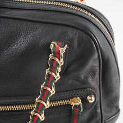 Gucci Capri Leather Shoulder Bag with Chain Strap
