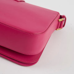 Saint Laurent Y Ligne Flap Bag Pink