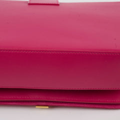 Saint Laurent Y Ligne Flap Bag Pink