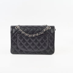 Chanel Small Caviar Classic Double Flap SHW Black