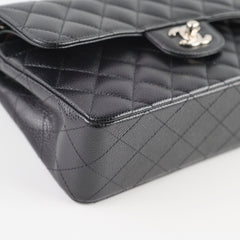 Chanel Small Caviar Classic Double Flap SHW Black