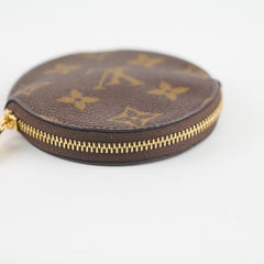 Louis Vuitton Round Coin Purse 2020 Vivienne Christmas Animation