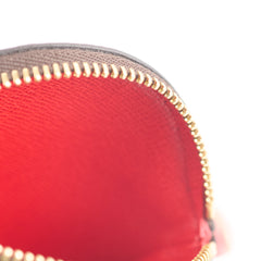 Louis Vuitton Round Coin Purse 2020 Vivienne Christmas Animation