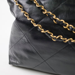Chanel 22 Small Handbag Black