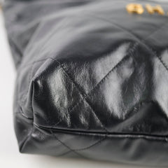 Chanel 22 Small Handbag Black