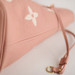Louis Vuitton Neverfull MM Giant Monogram Empreinte Rose Trianon