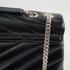 Saint Laurent Medium Lou Lou Bag Black SHW