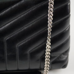 Saint Laurent Medium Lou Lou Bag Black SHW