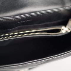 Saint Laurent Medium Lou Lou Bag Black SHW