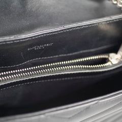 Saint Laurent Medium Lou Lou Bag Black SHW