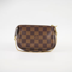 Louis Vuitton Mini Pochette Damier Ebene