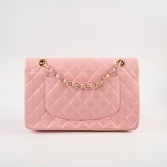 Chanel Pink Medium Classic Flap (24k Gold Plated Hardware)
