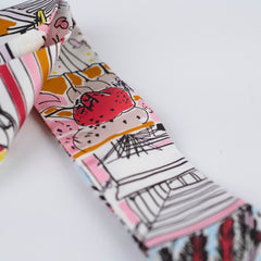 Hermes Silk Twilly Rayures D'Ete