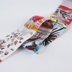 Hermes Silk Twilly Rayures D'Ete