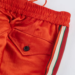 Gucci Cotton Trackpants Orange Size 44