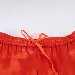 Gucci Cotton Trackpants Orange Size 44