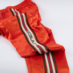 Gucci Cotton Trackpants Orange Size 44