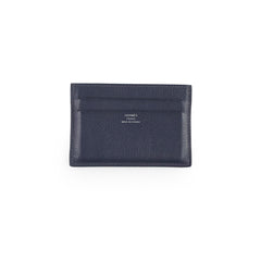 Hermes Citizen Twill Cardholder Evercolor Blue Nuit - Stamp U