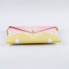 Louis Vuitton Kirigami GM By the Pool Pouch Pink/Yellow