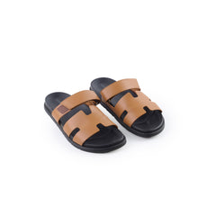 Hermes Chypre Men's Sandals Naturel - Size 45