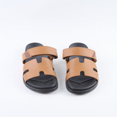 Hermes Chypre Men's Sandals Naturel - Size 45