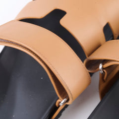 Hermes Chypre Men's Sandals Naturel - Size 45