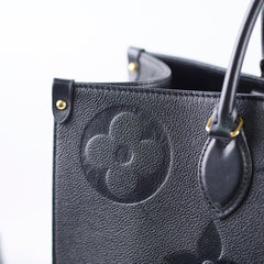 Louis Vuitton On The Go GM Empreinte Black