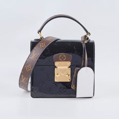 Louis Vuitton Patent Spring Street Black White