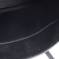 Hermes Birkin 25 Black Togo PHW I in square