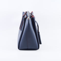 Louis Vuitton Lock Me Tote Navy Blue