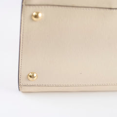 Fendi X-Lite Peekaboo White Large Fur Interior