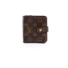 Louis Vuitton Compact Zip Wallet Monogram