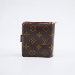 Louis Vuitton Compact Zip Wallet Monogram