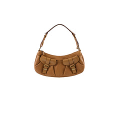 Christian Dior Croissant Shoulder Bag in Tan